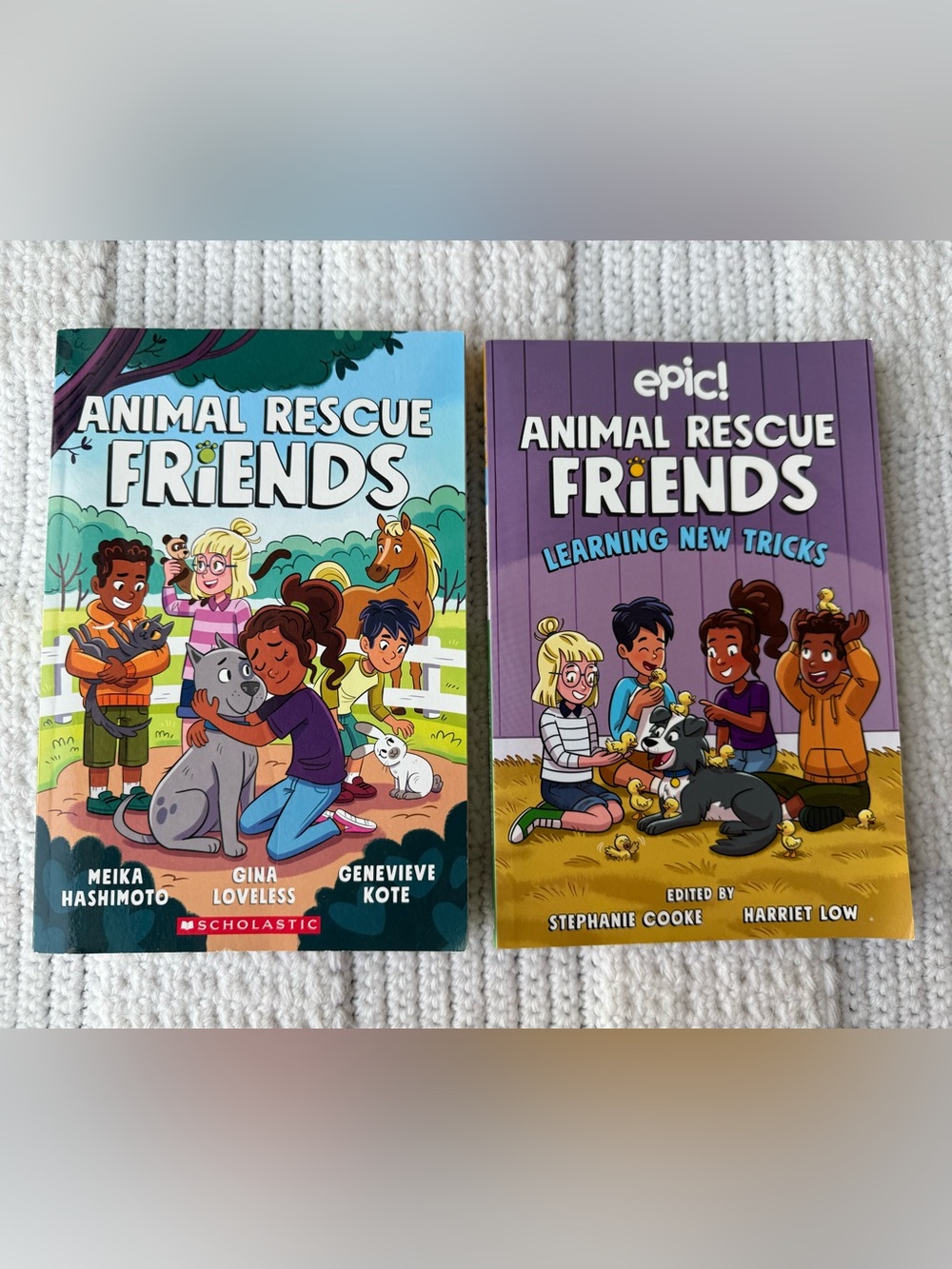 Animal Rescue Friends graphic novels